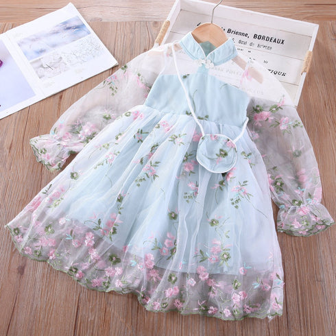 Girl's New Embroidered Dress